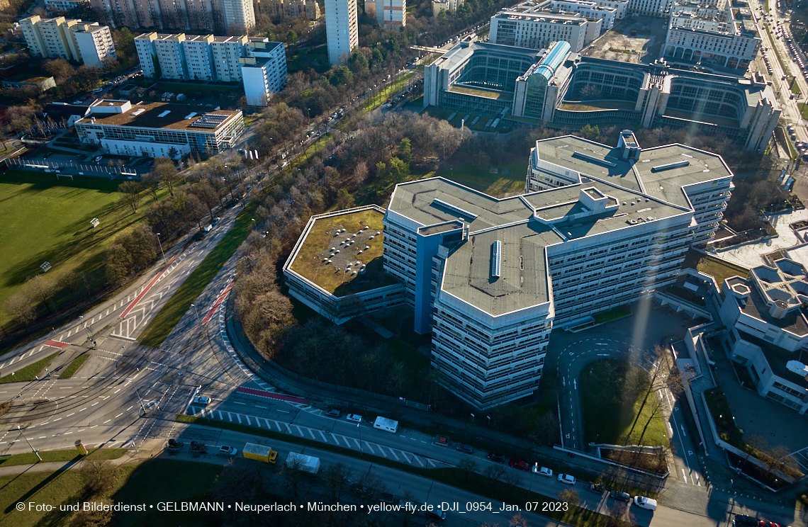 07.01.2023 - Umgebung in Neuperlach